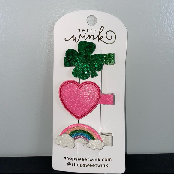 New - Sweet Wink - Lucky Charm Clip Set (Bundle of 2) - Picture 2 of 10